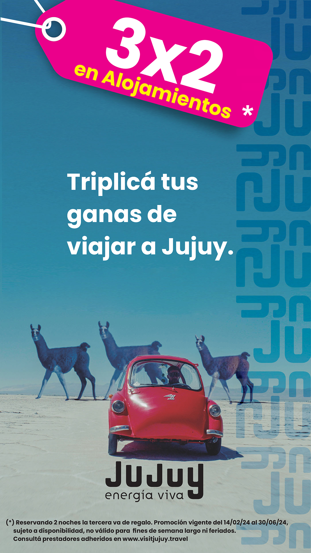 Promocion Jujuy 3×2 – VisitJujuy.travel